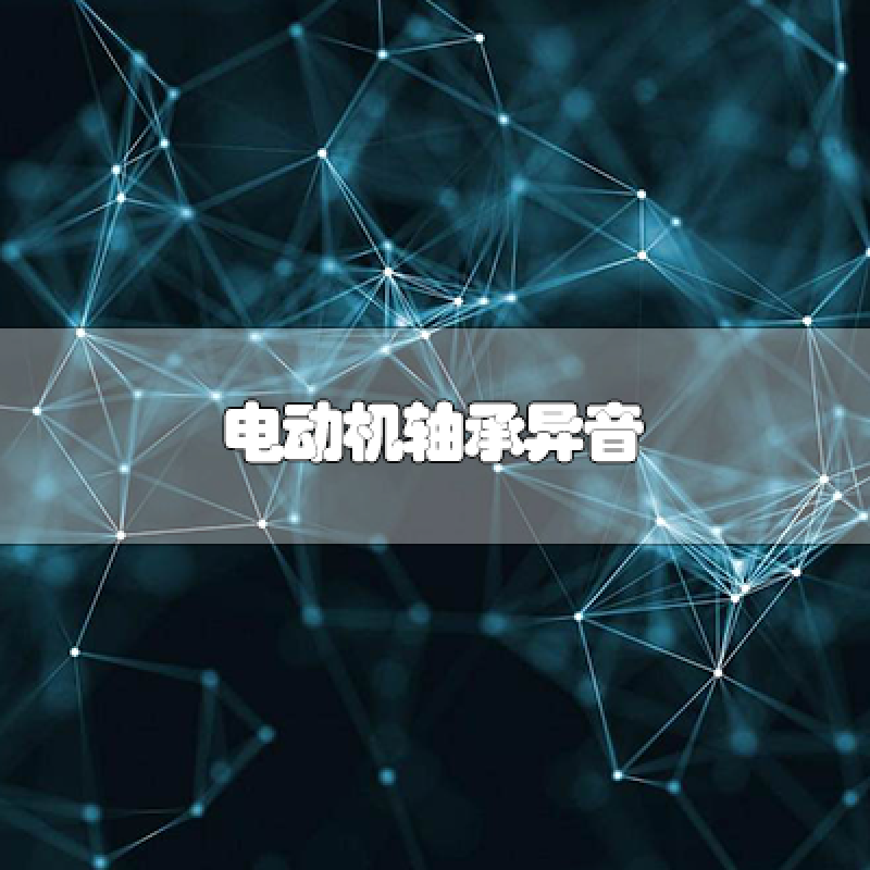 電動機軸承異響的常見原因